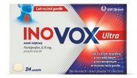 Inovox Ultra 8,75mg, smak miętowy, 24 pastylki do ssania