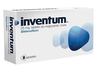 Inventum 25mg, 8 tabletki do rozgryzania i żucia