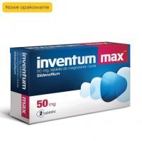Inventum Max 50mg, 4 tabletki do rozgryzania i żucia