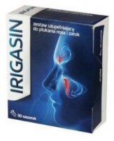 Irigasin, zestaw uzupełniający do płukania nosa i zatok, 30 saszetek