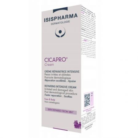 Isis Pharma, Cicapro Cream, intensywnie regenerujący krem na podrażnienia, 40ml