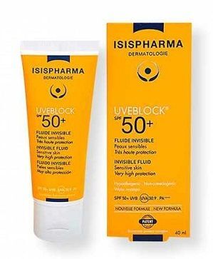 Isis Pharma, UveBlock, fluid bezbarwny SPF 50+, 40ml