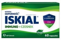 Iskial Immuno + Czosnek, 60 kapsułek