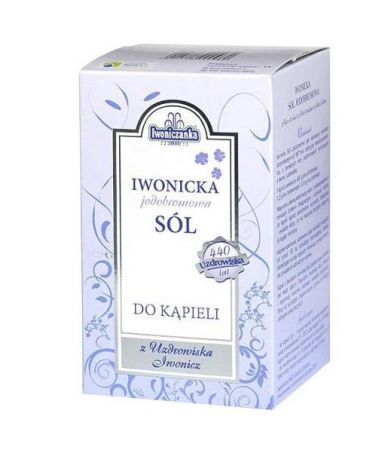 Iwonicka Sól Jodobromowa do kąpieli, 1kg
