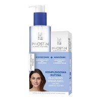 Iwostin Hydro Sensitia Prebio, żel micelarny, 200ml + nawilżający krem, 50ml