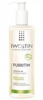 Iwostin Purritin, żel aktywny do mycia twarzy, skóra tłusta i trądzikowa, 300ml