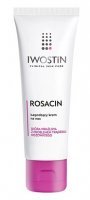 Iwostin Rosacin, łagodzący krem na noc, skóra wrażliwa z trądzikiem różowatym, 40ml
