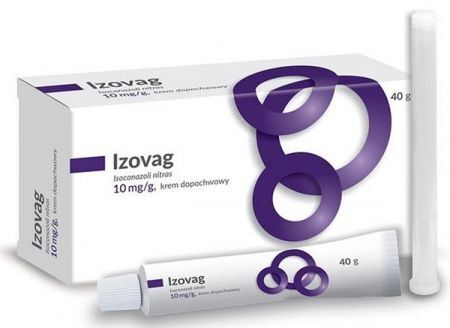 Izovag 10mg/g, krem dopochwowy, 40g