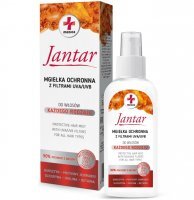 Jantar Medica, mgiełka ochronna do włosów z filtrami UVA/UVB, do każdego rodzaju włosów, 150ml