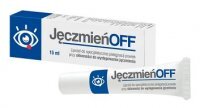 JęczmieńOFF, lipożel do pielęgnacji powiek przy skłonności do występowania jęczmienia, 15ml