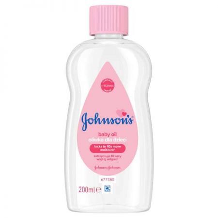 Johnson's Baby, oliwka dla niemowląt i dzieci, od 1 dnia życia, 200ml