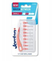 Jordan, Brush Between, szczoteczki międzyzębowe, rozmiar S 0,5mm, 10 sztuk