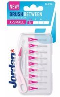Jordan, Brush Between, szczoteczki międzyzębowe, rozmiar XS 0,4mm, 10 sztuk