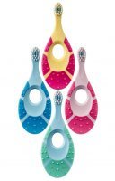 Jordan Step By Step, szczoteczka do zębów, extra soft, dla dzieci od urodzenia do 2 lat, 1 sztuka