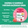 Junior-angin, żelki na gardło, smak truskawkowy, dla dzieci od 4 roku życia, 30 sztuk