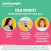 Junior-angin, żelki na gardło, smak truskawkowy, dla dzieci od 4 roku życia, 30 sztuk