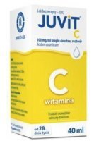 Juvit C 100mg/ml, krople doustne, od 28 dnia życia, 40ml