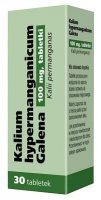 Kalium Hypermanganicum (nadmanganian potasu) 100mg, 30 tabletek