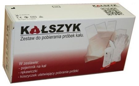 Kałszyk, zestaw do pobierania próbek kału do analizy, 1 opakowanie