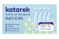 Katarek, roztwór soli fizjologiczny 0,9% NaCl, 10 ampułek po 5ml