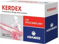 Kerdex 25mg, 30 tabletek KRÓTKA DATA 02/2022
