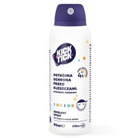 Kick the Tick Max Repelent Plus, spray chroniący przed komarami i kleszczami, bez DEET, 90ml
