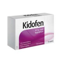 Kidofen 60mg, czopki doodbytnicze, po 3 miesiącu, 10 sztuk