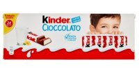 Kinder Cioccolato, batoniki z mlecznym nadzieniem, 300g (24 sztuki po 12,5g)