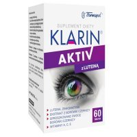 Klarin Aktiv z luteiną, 60 tabletek