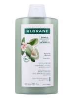 Klorane, szampon zmiękczający włosy z olejkiem migdałowym, 400ml