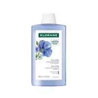 Klorane,  Volume, szampon nadający włosom objętości, z organicznym lnem, 400ml