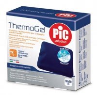 Kompres żelowy ThermoGel ciepło-zimno, w pokrowcu, Pic Solution, 10cmx10cm, 1 sztuka