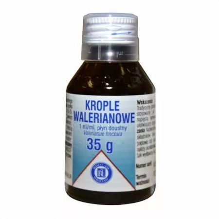 Krople walerianowe 1ml/ml, krople doustne, 35g