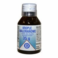 Krople walerianowe 1ml/ml, krople doustne, 35g