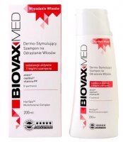 L'Biotica Biovax, BiovaxMed, dermo-stymulujący szampon na odrastanie włosów, 200ml
