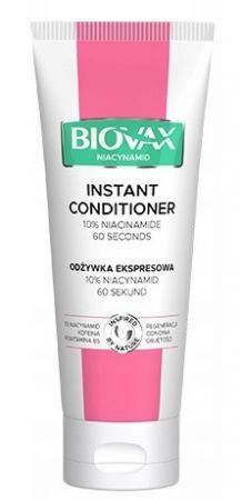 L'Biotica Biovax, Niacynamid, odżywka ekspresowa, 200ml
