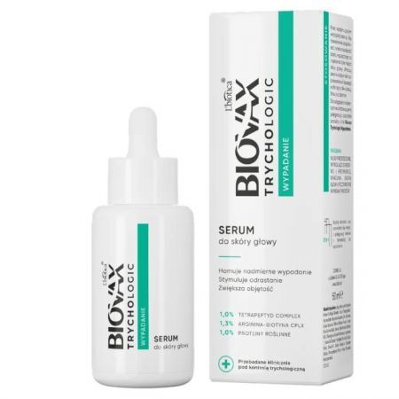 L'biotica Biovax Trychologic, Wypadanie, serum do skóry głowy, 50ml