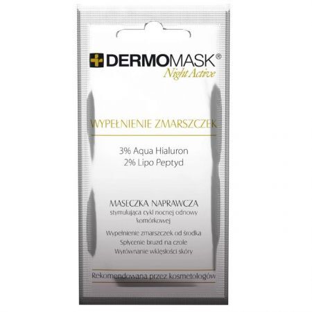 L'Biotica Dermomask, maseczka naprawcza, wypełnienie zmarszczek, 12ml