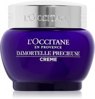 L'Occitane, Immortelle Precieuse, krem zmniejszający oznaki starzenia z kwasem hialuronowym i nieśmiertelnikiem, 50ml