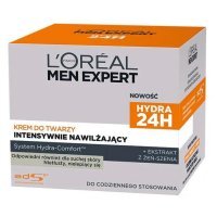 L’Oreal Men Expert Hydra 24h, krem intensywnie nawilżający do twarzy, 50ml