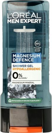 L'Oreal Men Expert, Magnesium Defense, żel pod prysznic dla mężczyzn z magnezem, 400ml