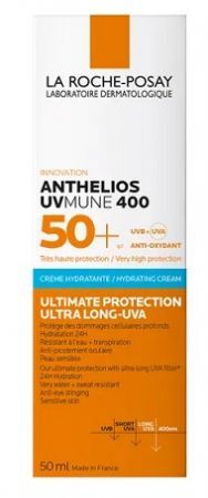 La Roche-Posay Anthelios UV Mune 400, krem nawilżający SPF 50+, 50ml