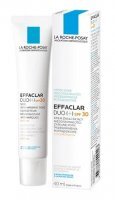 La Roche-Posay Effaclar Duo(+) SPF 30, krem zwalczający niedoskonałości, zatkane pory, przebarwienia potrądzikowe, 40ml