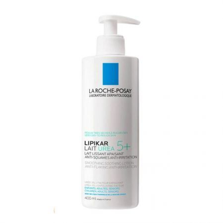 La Roche-Posay Lipikar Lait Urea 5%, nawilżające mleczko do ciała, dla skóry suchej i szorstkiej, 400ml