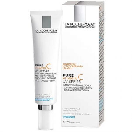 La Roche-Posay Pure Vitamin C UV, intensywnie nawilżająca i ujędrniająca pielęgnacja przeciwzmarszczkowa, SPF 25, 40ml