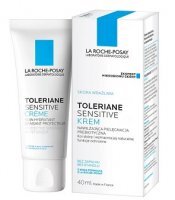 La Roche-Posay Toleriane Sensitive, krem nawilżający dla skóry wrażliwej, 40ml