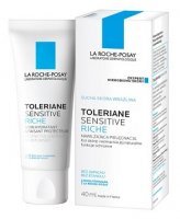 La Roche-Posay Toleriane Sensitive Riche, krem nawilżający dla skóry wrażliwej, 40ml