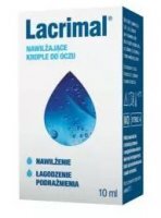 Lacrimal, krople nawilżające do oczu, 10ml