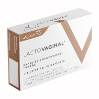 Lactovaginal, 10 kapsułek dopochwowych
