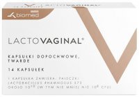 Lactovaginal, 14 kapsułek dopochwowych
